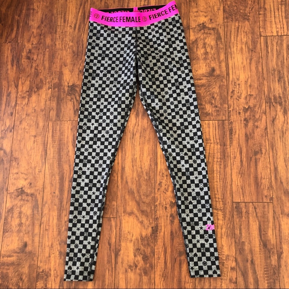 Zumba Fierce Female Leggings size S